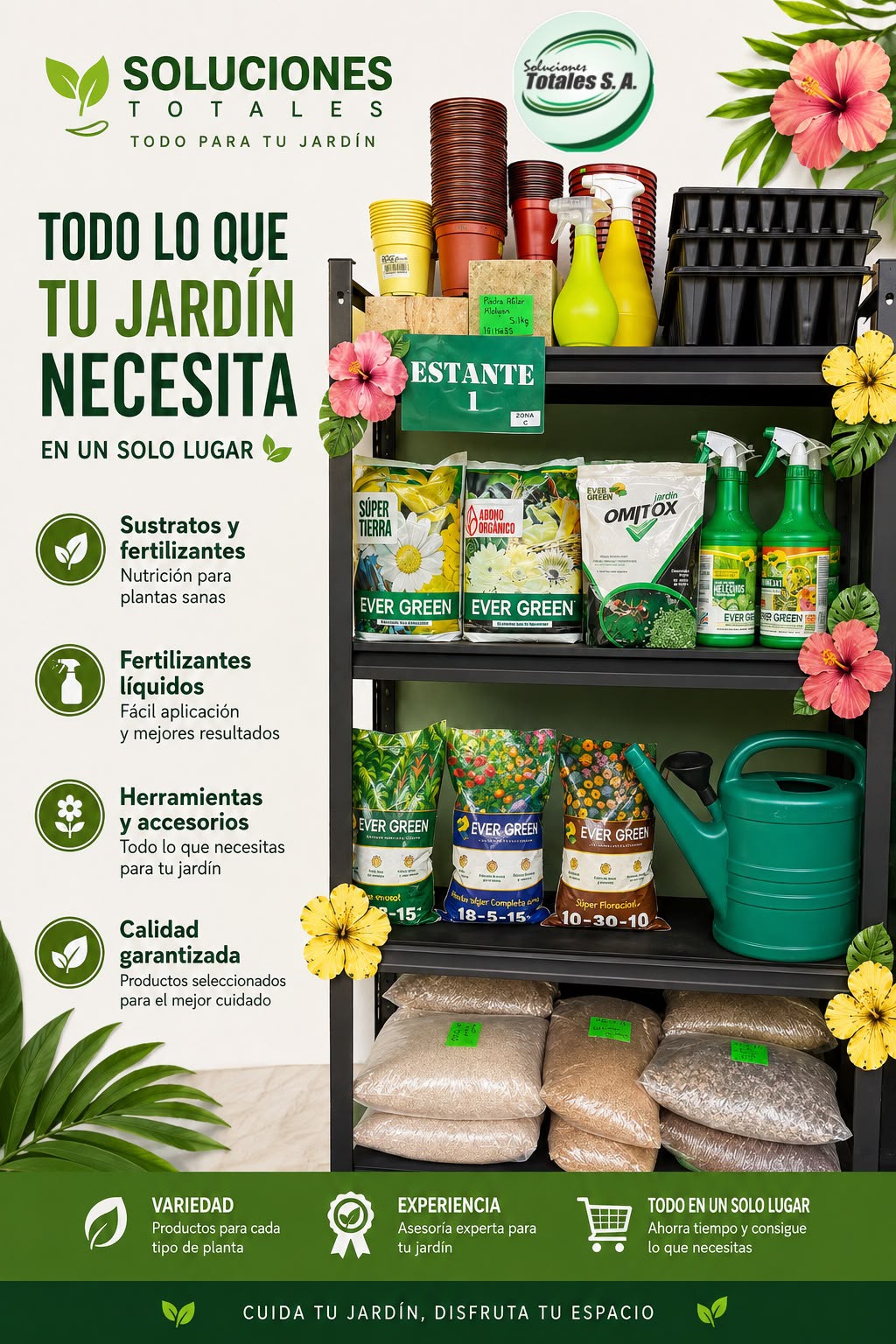 Productos de limpieza y hogar de Soluciones Totales